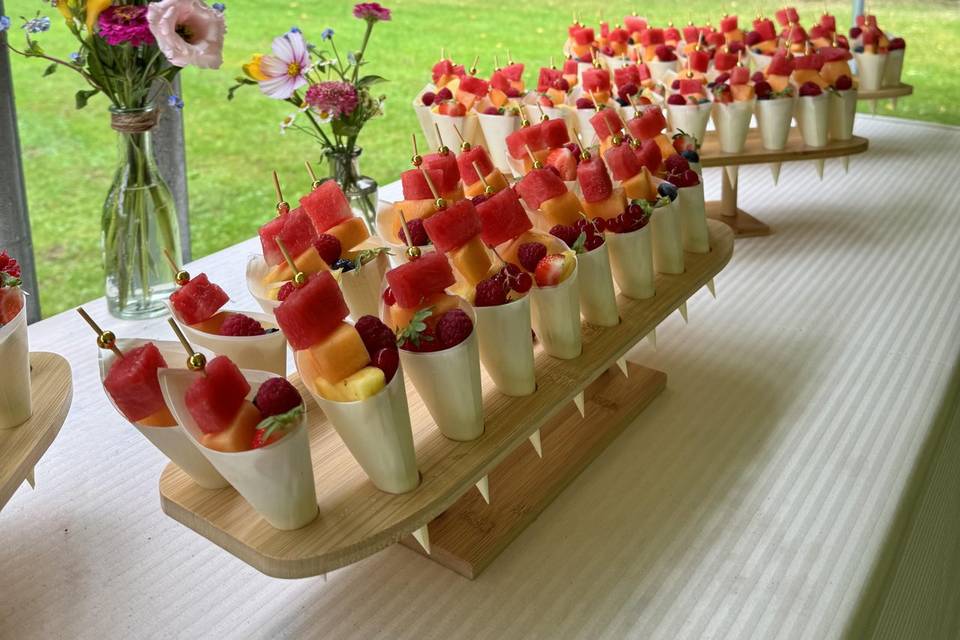 Buffet de fruits frais