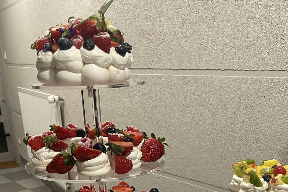 Pièce montée de mignardises