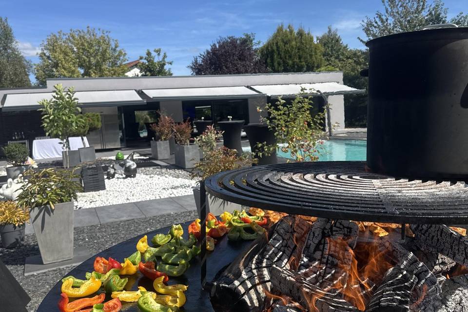 Légumes au braséro