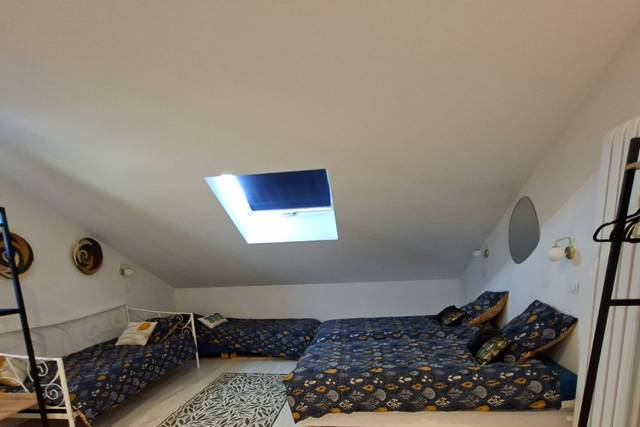 Chambre toit de dom