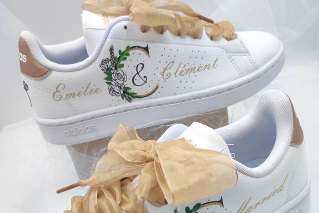 Basket personnalisées Initiale