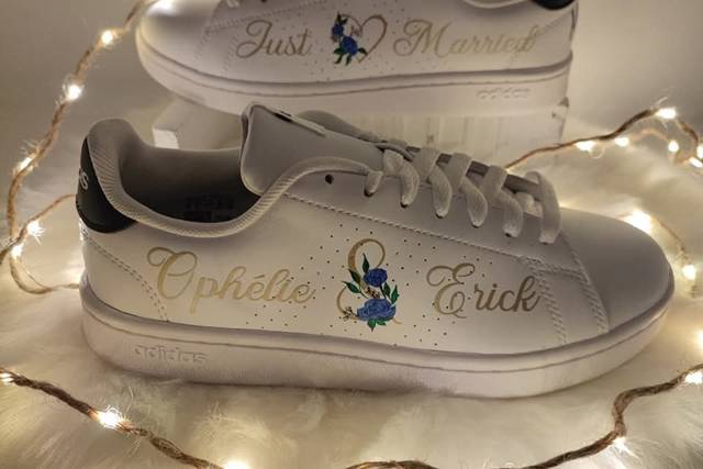 Baskets personnalisées Mariage