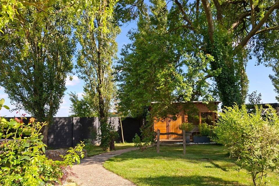 Sauna jacuzzi