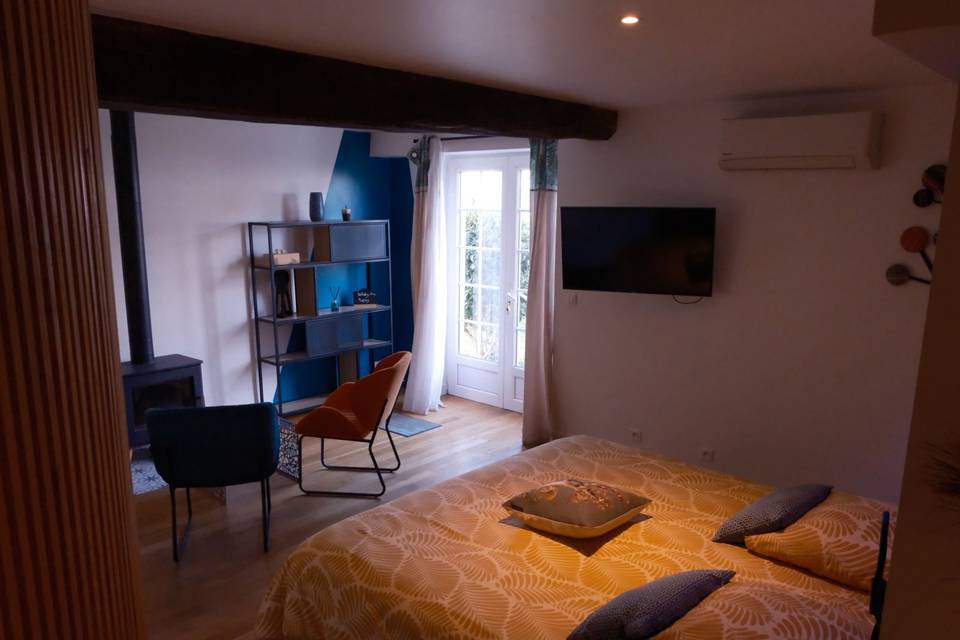 Chambre fleurs de lise