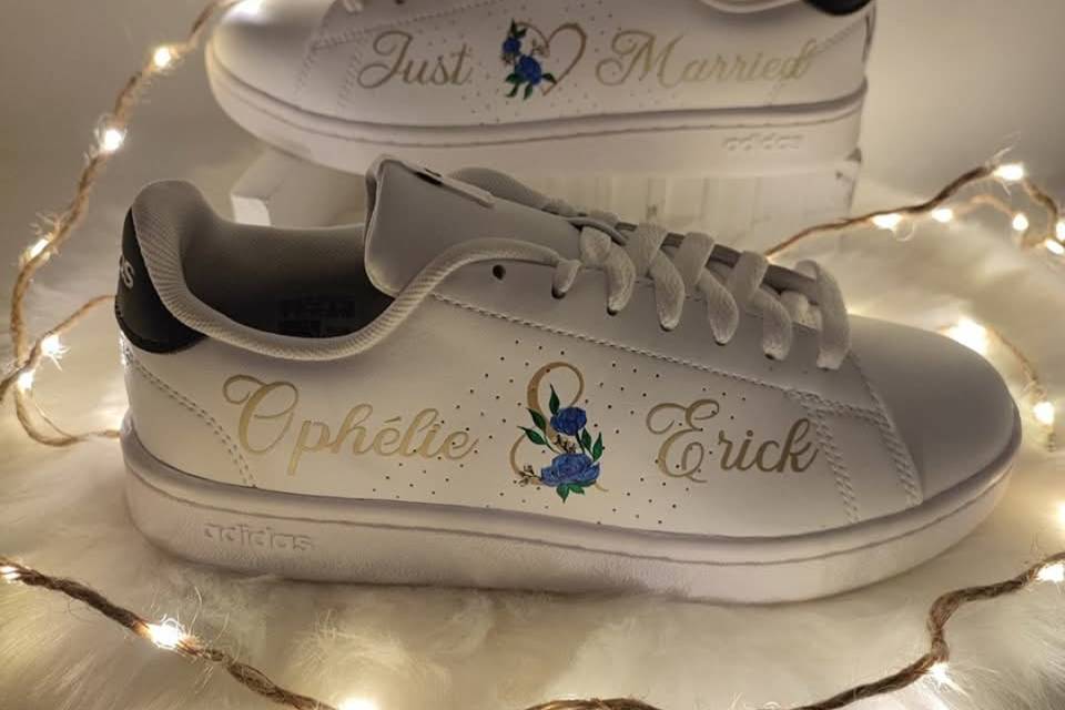 Baskets personnalisées Mariage