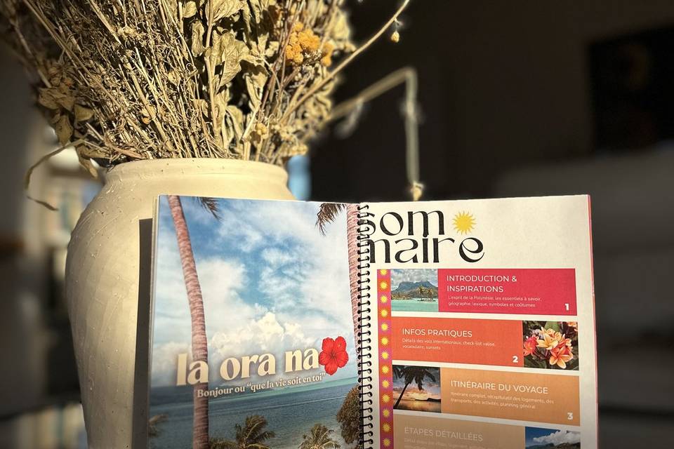 Exemple de carnet de voyage