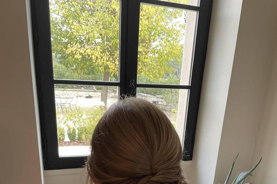 Chignon miss world France