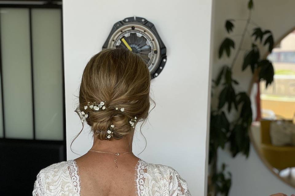 Chignon mariée