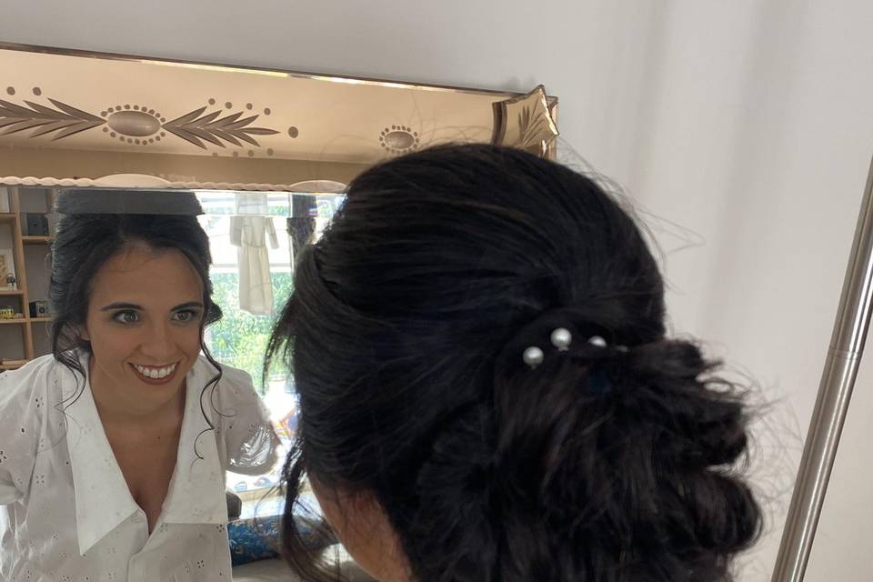 Chignon mariée