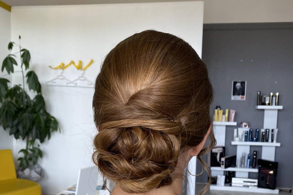 Chignon mariée