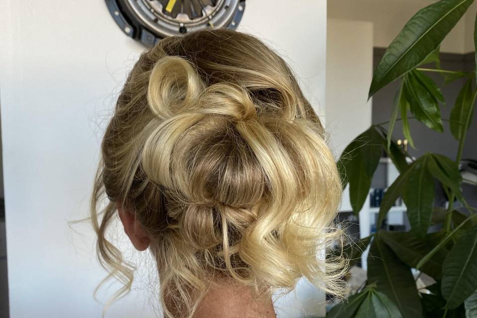 Chignon soirée