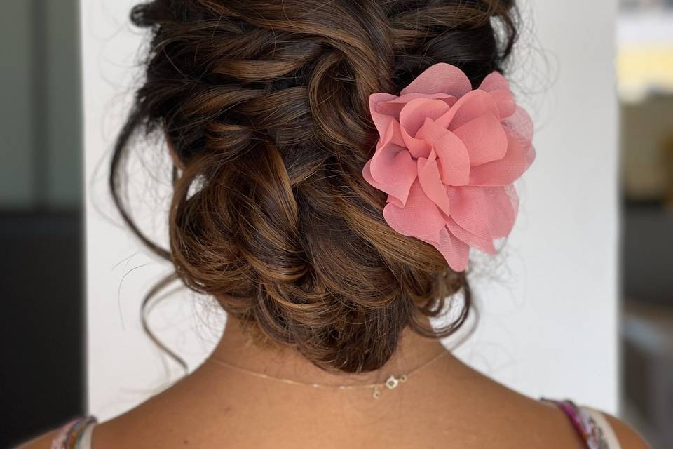 Chignon invitée