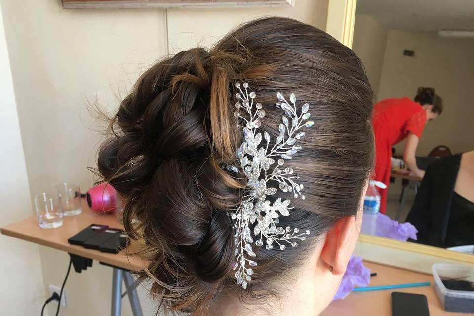 Chignon mariée