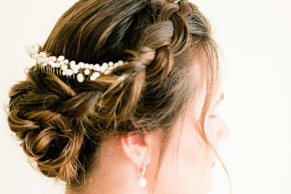 Chignon mariée