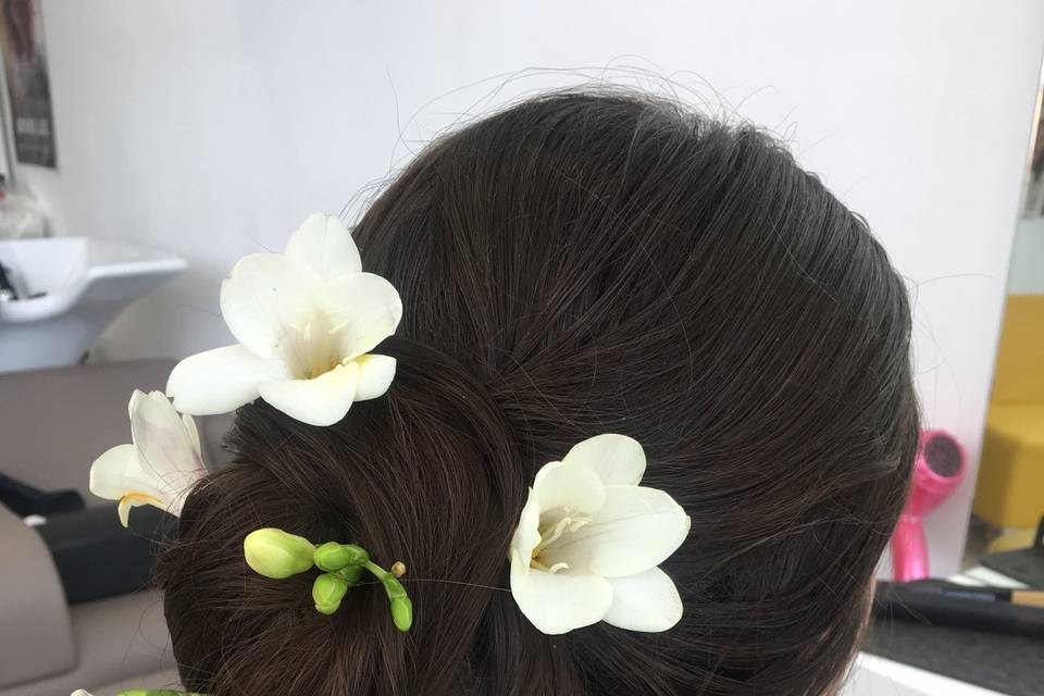 Chignon mariée