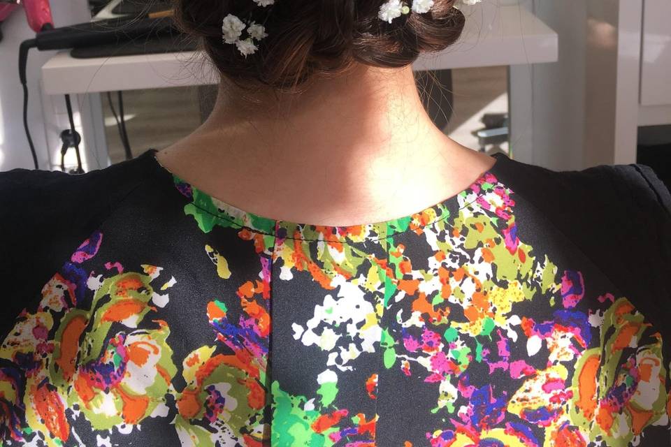 Chignon invitée