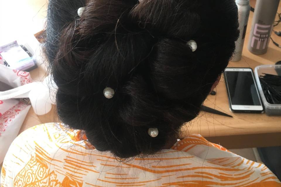 Chignon mariée