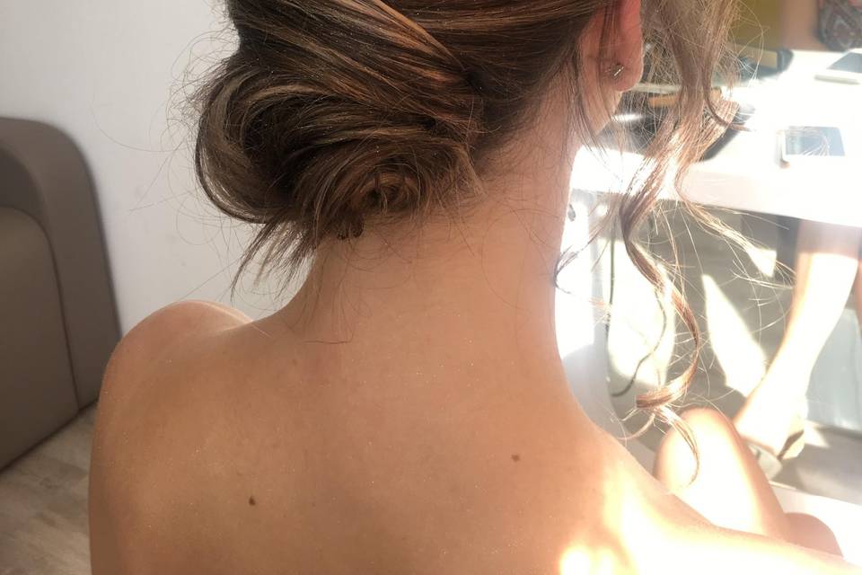 Chignon flou