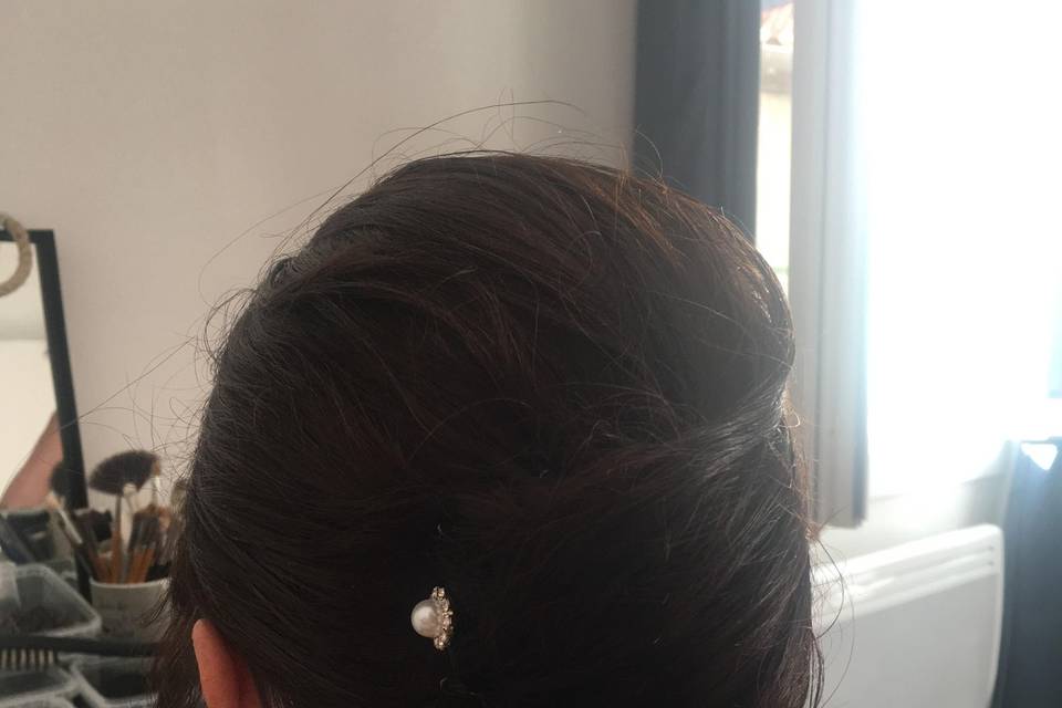 Chignon invitée