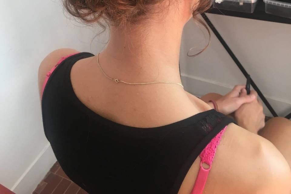 Chignon invitée