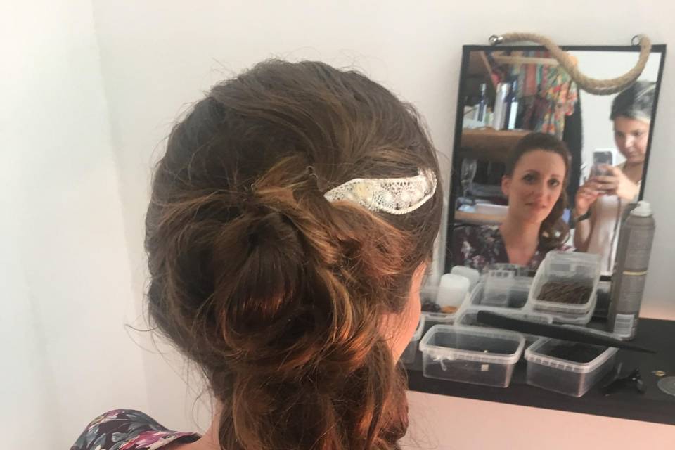 Chignon mariée