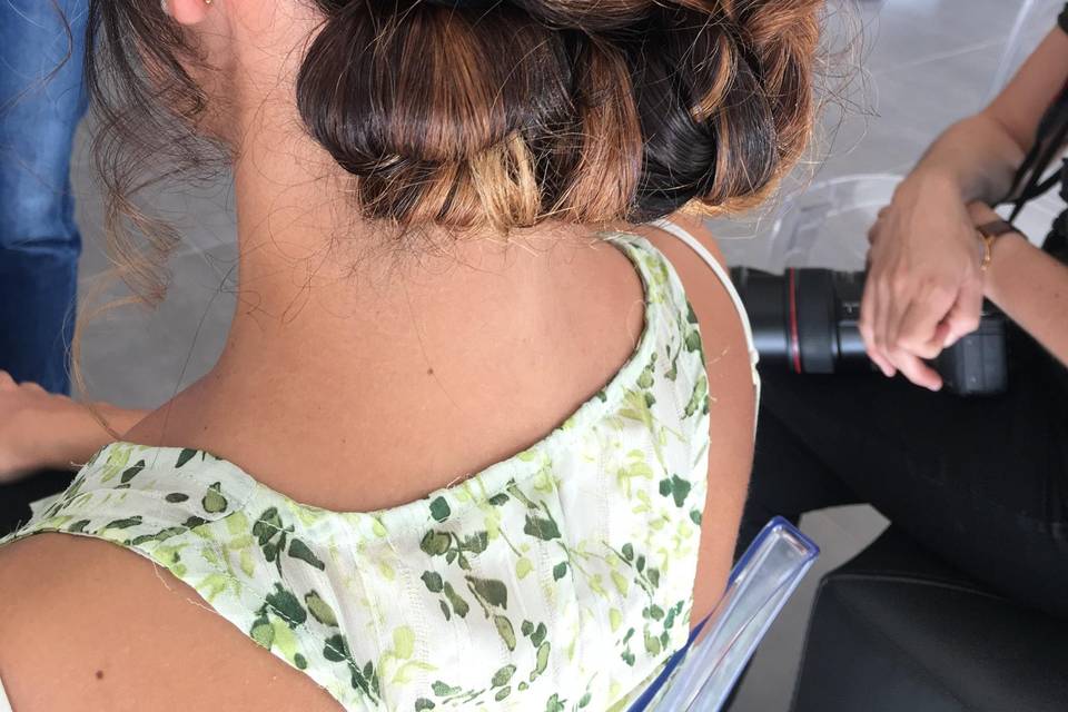 Chignon mariée