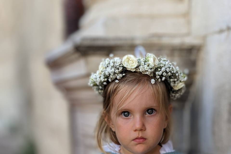 Petite fille d'honneur