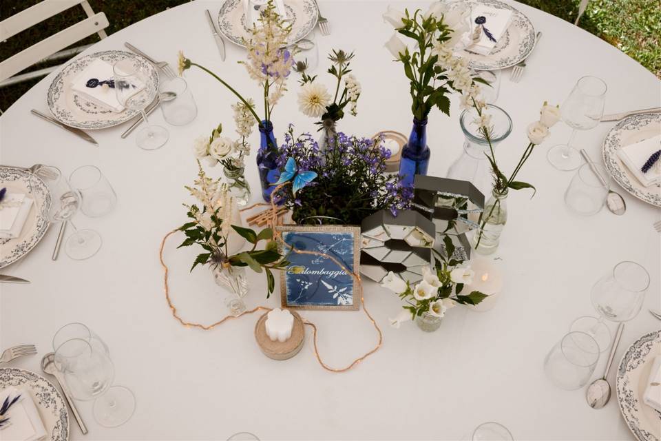 Table bleue