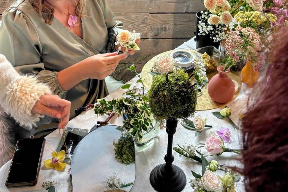 Bar à fleurs