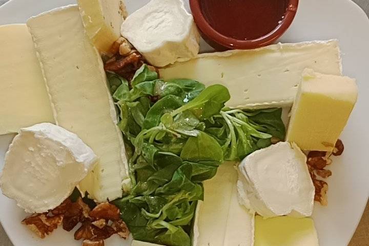 Assiette de fromages