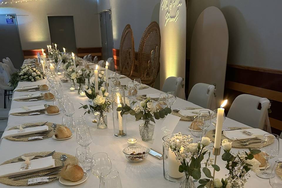 Table d'honneur