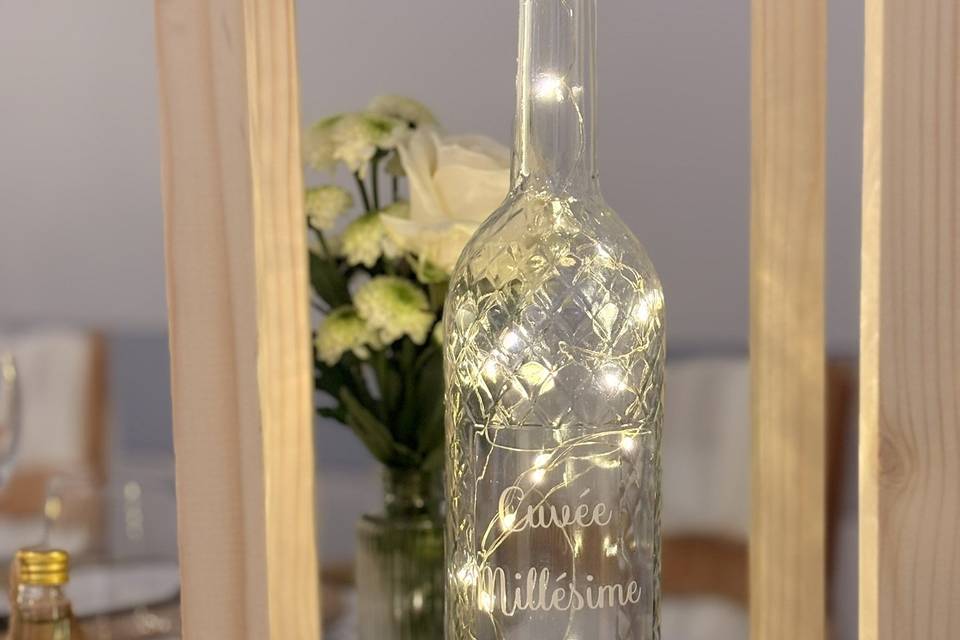 Bouteilles lumineuses