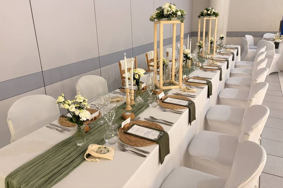 Table d'honneur