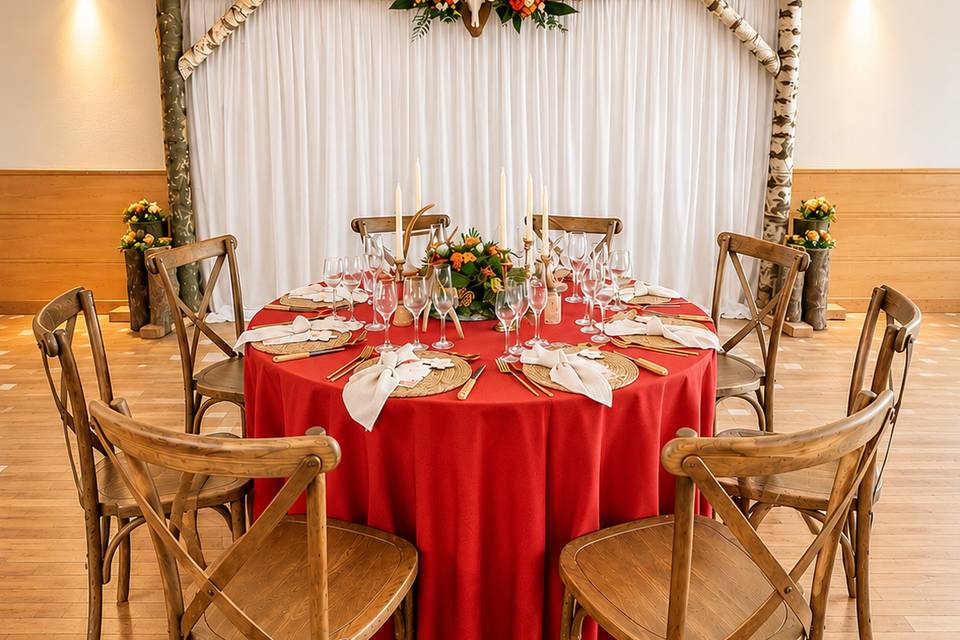 Table d'honneur