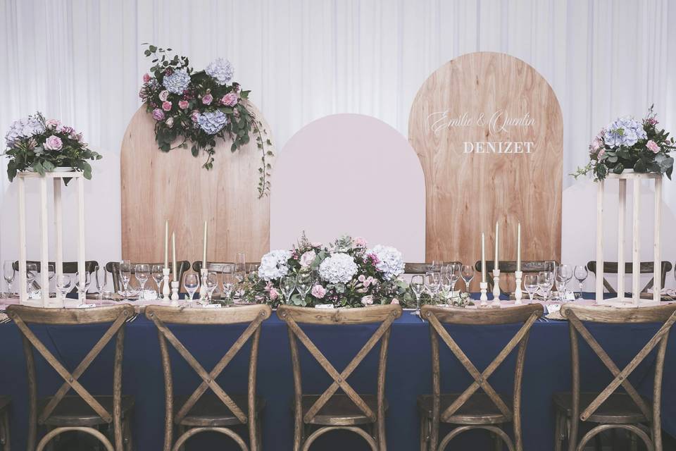 Table d'honneur