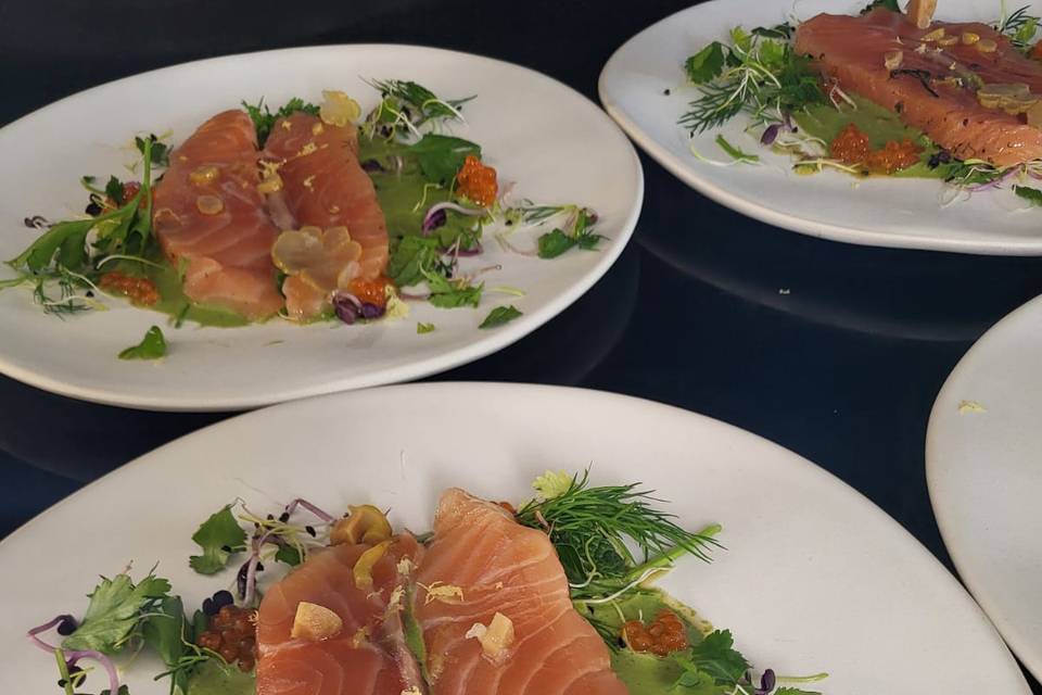 Saumon gravlax