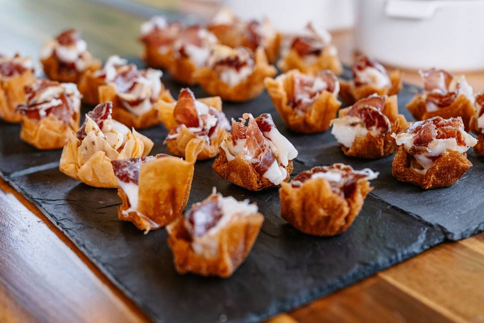 Tartelette poivre, coppa