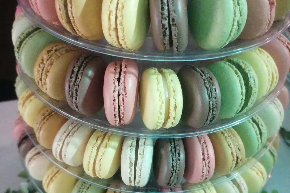 Pyramide de macarons