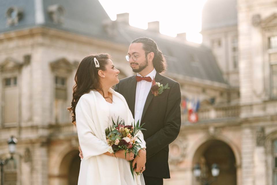 Couple vieux Lyon