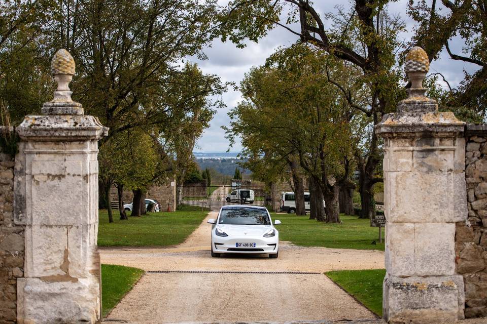 Arrivée de la mariée