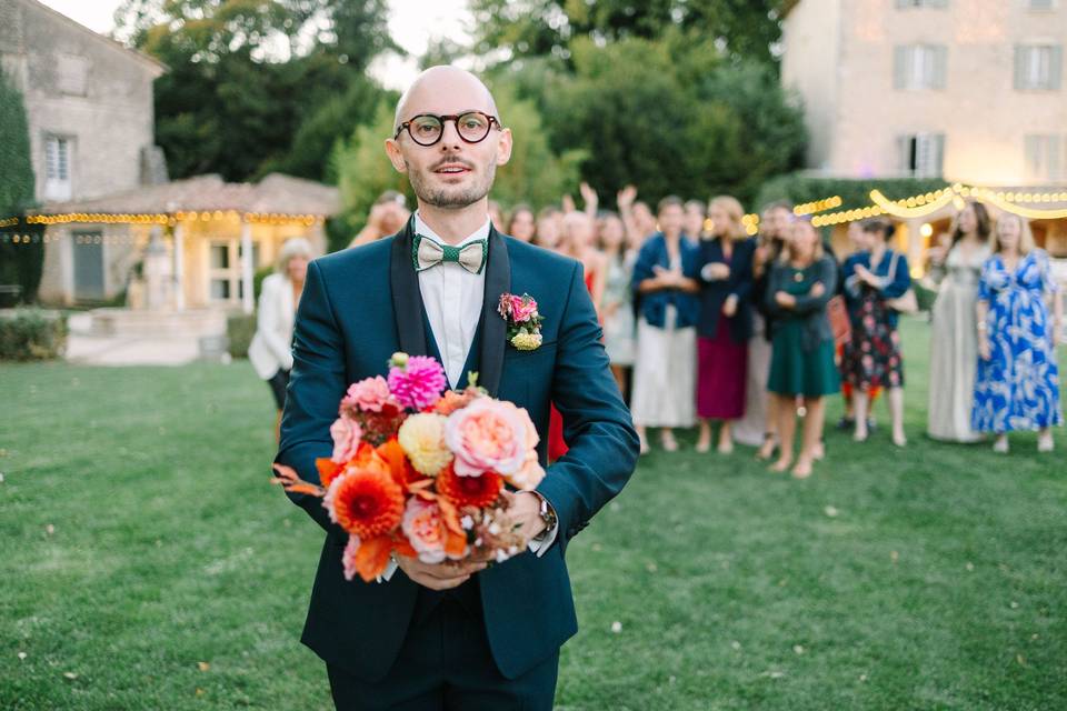 Lancer de bouquet