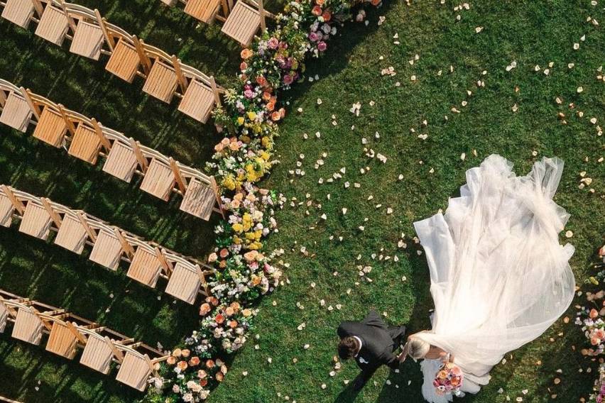 Shooting mariage drone