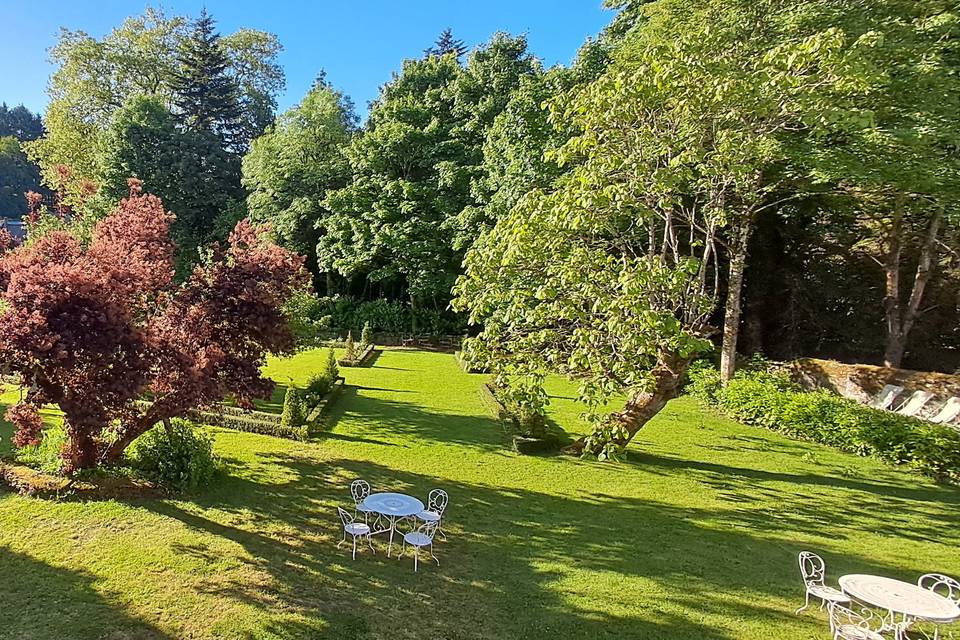 Parc vue du Manoir
