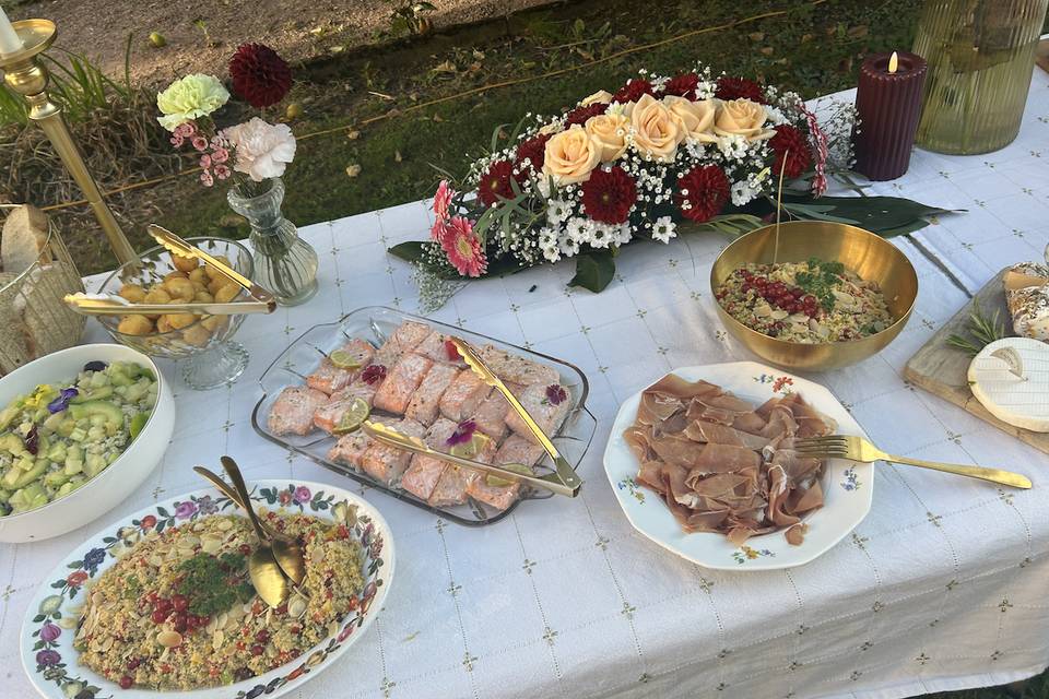 Buffet de plats