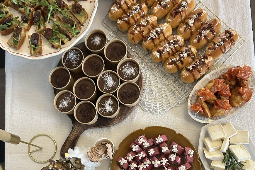 Buffet brunch salé et sucré