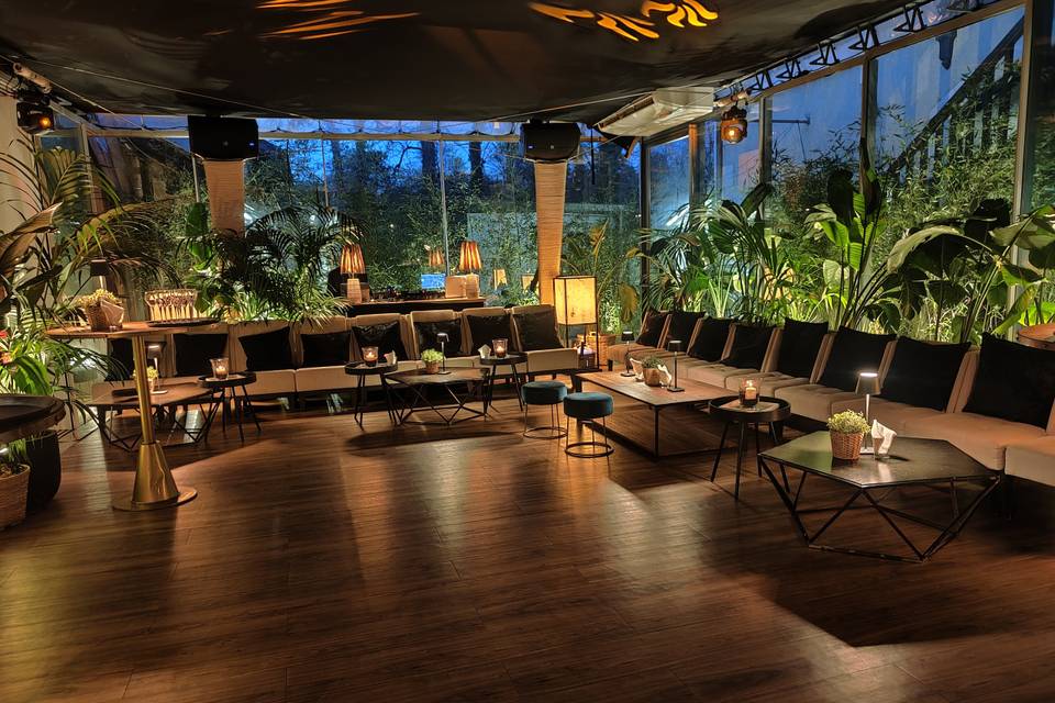 Lounge area pour danse
