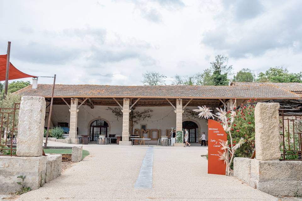 Entrée du domaine