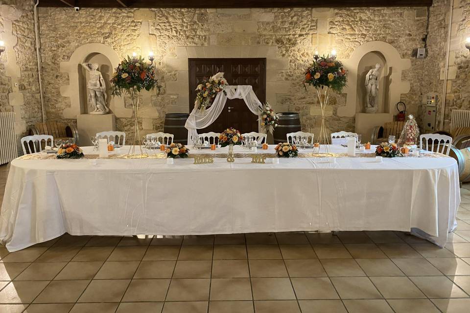 Table d’honneur