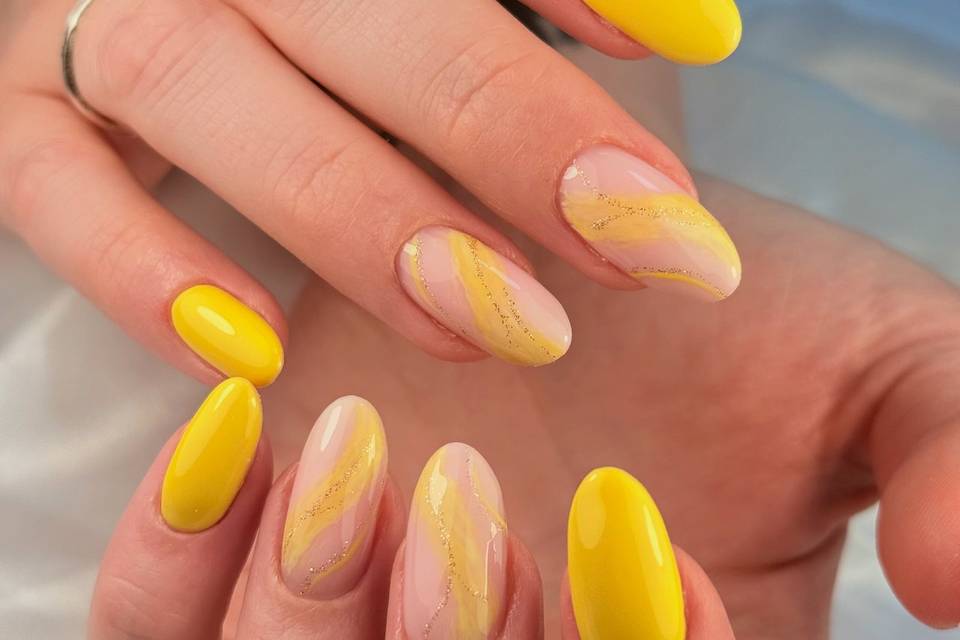 Ongles gel sur ongles naturels