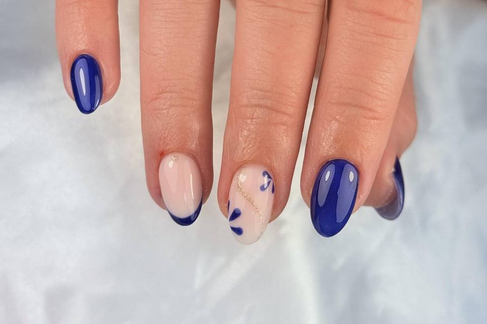 Ongles gel sur ongles naturels